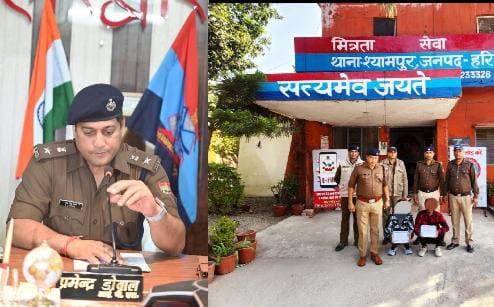 पुलिस ने सनसनी लूट की घटना कारित करने वाले शातिर लूटेरों को 24 घण्टे के भीतर धर दबोचा,