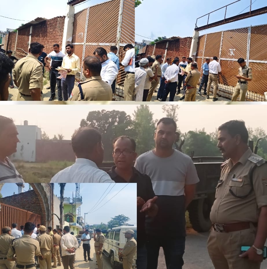 अवैध मदरसों पर ताबड़तोड़ कार्रवाही, मौके पर टीम द्वारा किया गया सील।