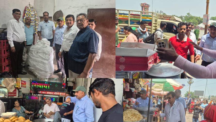 हरिद्वार में खाद्य सुरक्षा विभाग की बड़ी कार्रवाई।