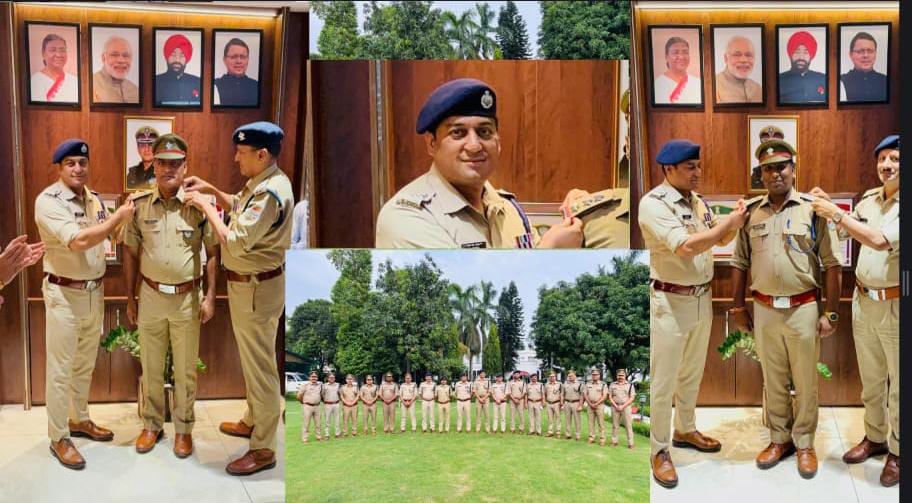 पद्दोन्नती से जनपद हरिद्वार को मिले 10 नए इंस्पेक्टर।
