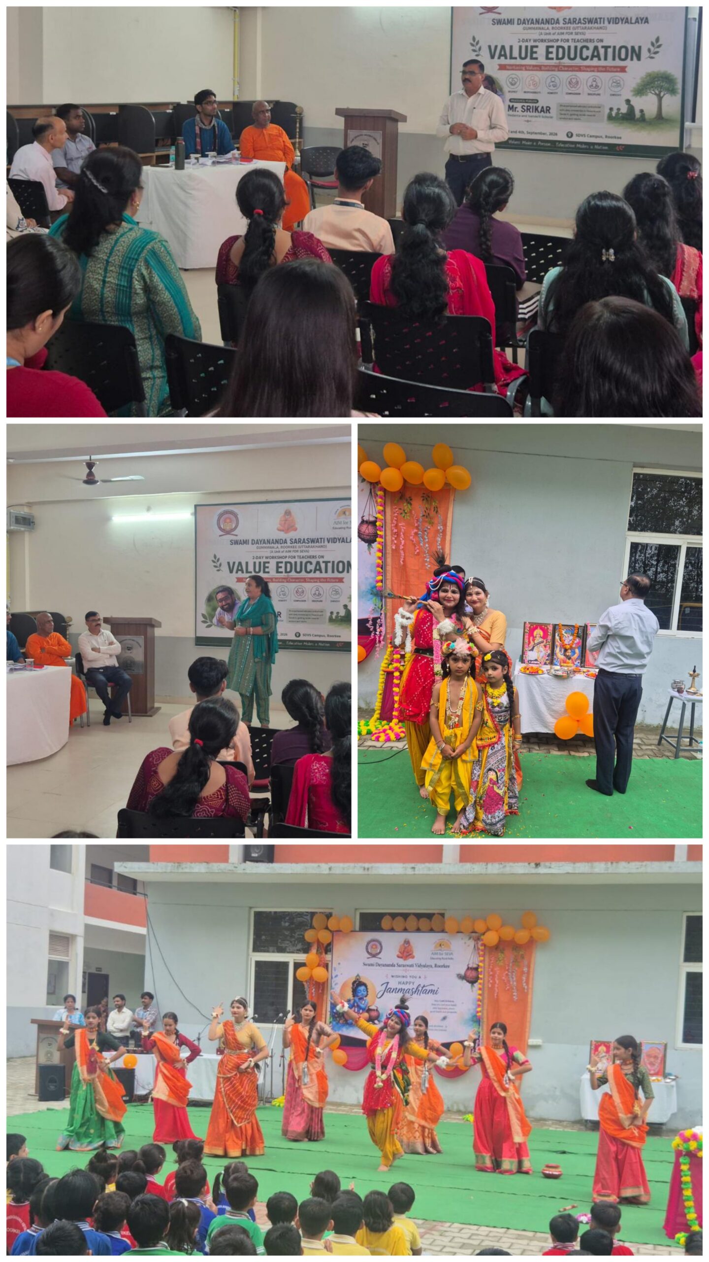 Swami Dayananda Saraswati Vidyalaya Hosts a Transformative Two-Day Workshop on Purna Vidya & Value Education.