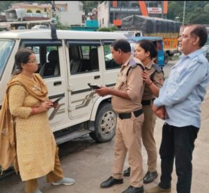 उत्तराखंड सड़क सुरक्षा के दृष्टिगत परिवहन विभाग द्वारा चलाए जा रहे चेकिंग अभियान 